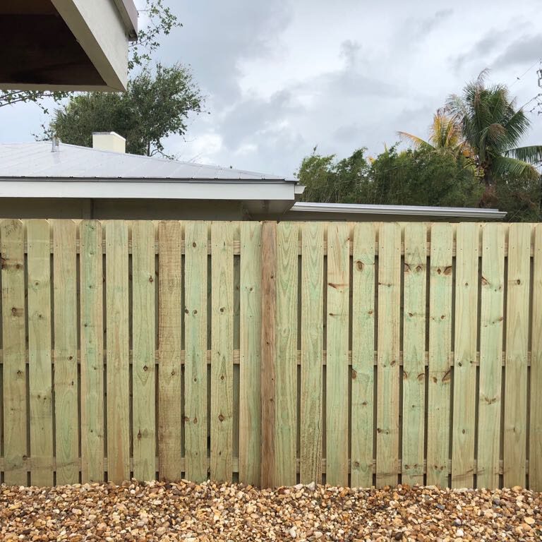 Wichita Falls new wood fence installation